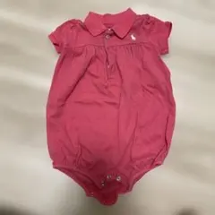 Ralph Lauren ピンクロンパース 6M