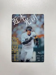 ー栄光の虎道ー第二弾入場者特典　近本 光司