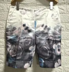 【未使用】カワイオカダ サテンのハーフパンツ L