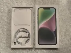 Apple iPhone 14 空箱 (lightningケーブル入り)