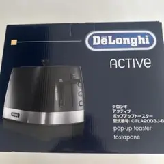 新品未使用DeLonghi ポップアップトースター CTLA20003J-BKのサムネイル