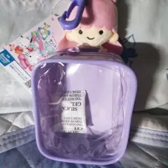 リトルツインスターズ ぬいぐるみ付き クリアポーチ