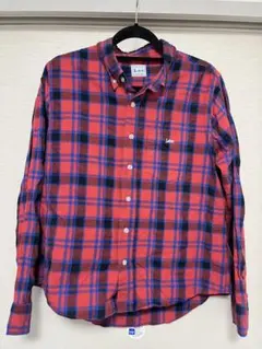 【値下げ】Lee 長袖チェックシャツ 赤・青・黒