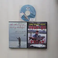 フィッシング　DVD ３枚 フライフィッシング　ウキルアー他