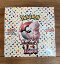 ポケモンカード151 シュリンク付き　未開封BOX