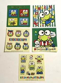 非売品⭐︎サンリオケロケロッピ　ステッカー5まい