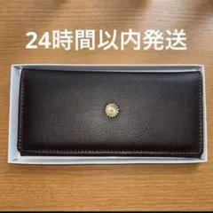 t*3様 皇居 菊紋 牛革 長財布 小銭入れ ブラウン セット - メルカリ
