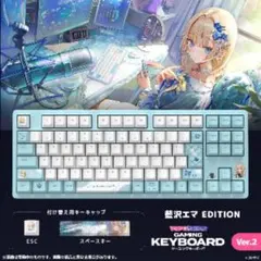 ぶいすぽっ！VSPO! GEAR ゲーミングキーボード Ver.2 藍沢エマ