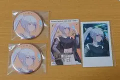 にじさんじ SitR神戸　樋口楓　缶バッジ・チェキ セット