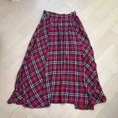 レディーススカート赤