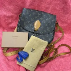 本物　ヴィトン　サンクルー　ショルダー　バッグ　モノグラム