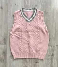 子供用ニットベスト