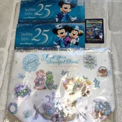 ダッフィー　ファインドユアビューティフルブルー　スーベニアランチケース シールのサムネイル