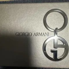 Giorgio Armani ロゴ キーホルダー