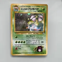 エリカのフシギバナ ポケモンカード LV.45