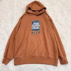 6029 SLY オーバーサイズ ビッグプリントパーカー プルオーバー ゆるだぼ