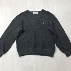 90s y2k アーノルドパーマー 短丈 Vネック ニット セーター