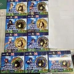 BOSS ウマ娘　アクリルキーホルダーセット デザインBからJ