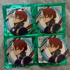 僕のヒーローアカデミア 缶バッジ　行進ver. JF 轟焦凍　4個