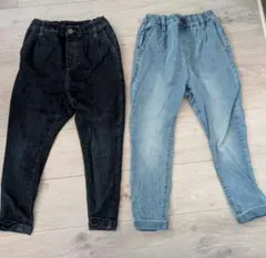 【まるちよ様専用】devilockストレッチデニムパンツ 2点セット 120cm