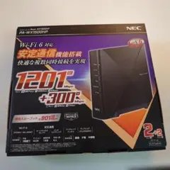 NEC Aterm WX1500HP Wi-Fi 6 ルーターのサムネイル