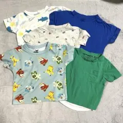 子ども服まとめ売り　90cm 夏服　男の子　 保育園着替え　外遊び