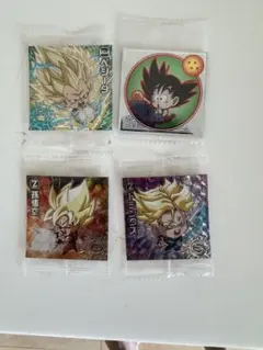 ウエハースドラゴンボール 4枚セット　ベジータ
