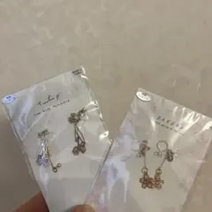 新品未使用　イヤリング　ノンホール　樹脂