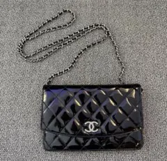 CHANEL ブリリアント　マトラッセ　チェーンウォレット　バッグ