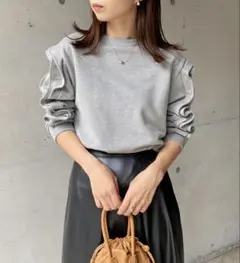 CAPRICIEUX LÉMAGE グレー トレーナーカットソー