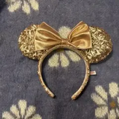 ミニーカチューシャピンクゴールド