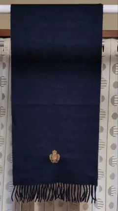 Polo Ralph Lauren ネイビー カシミヤ マフラー