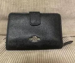 COACH ブラック 二つ折り財布