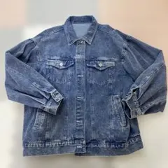 ほぼ未使用】大人気！reca Lサイズ デニムジャケット オーバーサイズ 