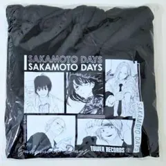 パーカー　ブラック　タワーレコードカフェ　サカモトデイズ