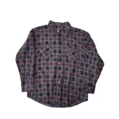 80s〜 Highlander Flannel プリントネル グランジ US古着
