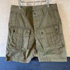 SWAGGER サイズ30　オリーブ カジュアルショートパンツ