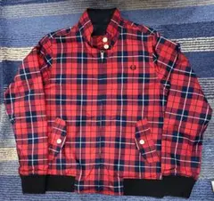 FRED PERRY チェック柄 ハリントンジャケット リバーシブルのサムネイル