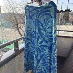 お正月値下げ！ハワイアンスカート　MMJ Ocean bluebird Lサイズ