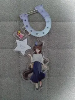 ウマ娘 ららぽーと カラビナ付きアクリルキーホルダー アドマイヤベガ
