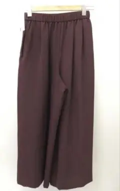 デプレ　フレアパンツ　ブラウン系　34 トゥモローランド