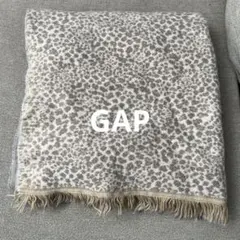 kangoo 様GAP ヒョウ柄フリンジマフラー