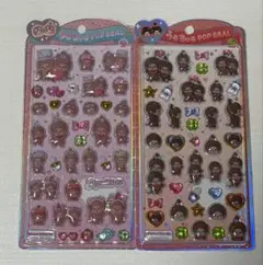 [国内正規品]モンチッチ うるちゅるポップシール 2点セット