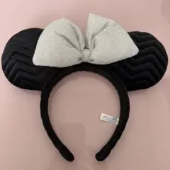 ディズニー ミニー　カチューシャ　ベロア