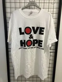 LOVE &HOPE Tシャツ メッセージT フルーツ L 美品 古着