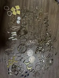 アクセサリーパーツ　まとめ売り　ゴールドパーツ