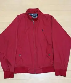 90sラルフローレンRalph Lauren スイングトップ 赤 M - メルカリ