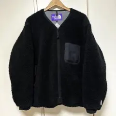 美品✨ノースフェイス　パープルレーベル　ブラック フリースジャケット