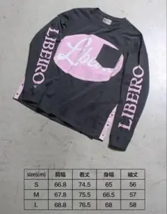 LIBEIRO×鈴木亜美コラボ　ポップアップ限定　サークルロゴロンT Sサイズ LIBEIRO×鈴木亜美コラボ ポップアップ限定 サークルロゴロンT Sサイズ