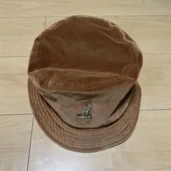 KANGOL バケットハット ブラウン コーデュロイ